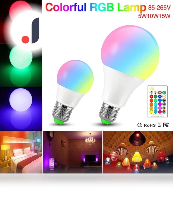 RGB LED Bulb — LED, Refreshing Home