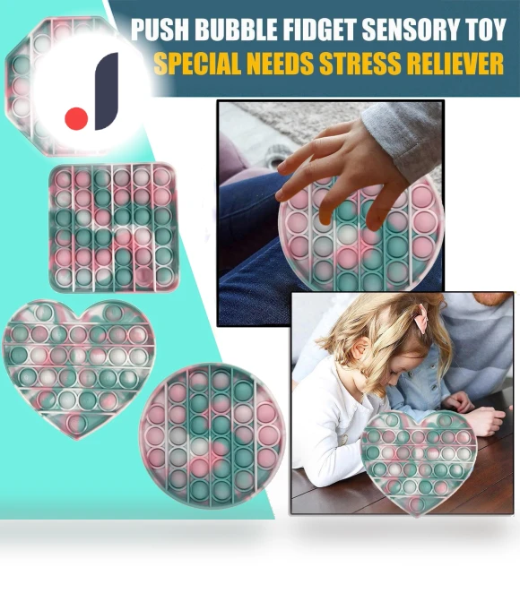 Sensory Bubble Toy for Special Needs — Blocks, Muhayund