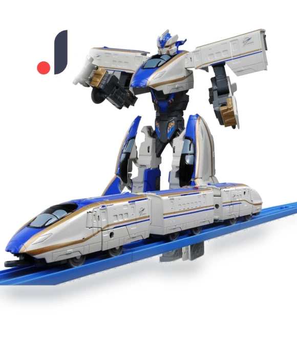 Shinkansen Shinkalion E7 Shinyaki Transforming Robot — Interactive Figures & Robots, TAKARA TOMY