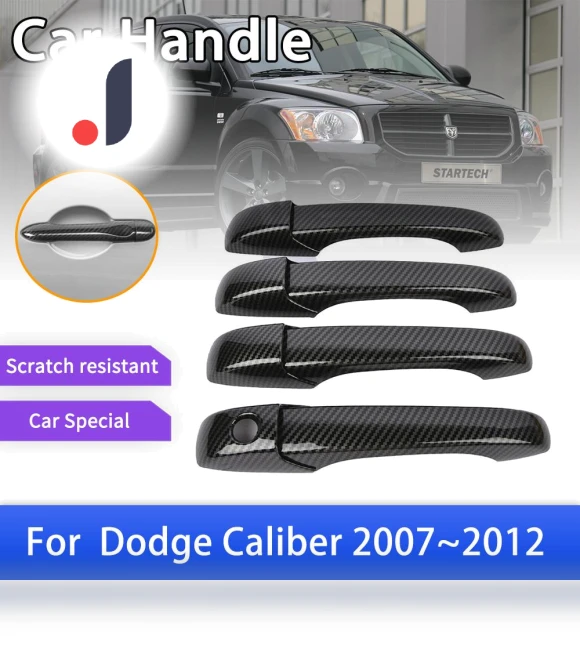 Smart Carbon Fiber Door Handle — Car Door Entry Guard