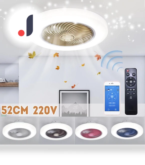 Smart Ceiling Fan with Light — Ceiling Fans & Accessories, The Romantics