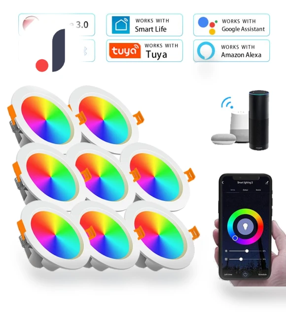Smart Ceiling Light RGB — Overhead Lighting, BC Electrical Appliances
