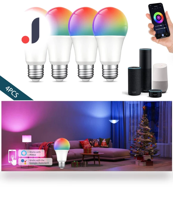 Smart LED Bulb E27 RGB A60 — LED, Refreshing Home