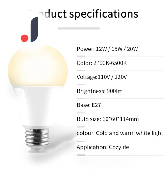 Smart LED Light Bulb — LED, Build My Home
