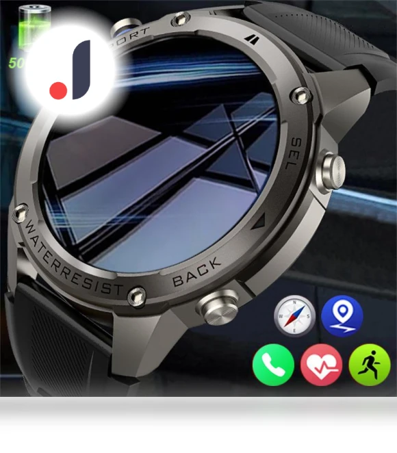 Smart Watch with AMOLED Display — Smartwatches, SACOSDING