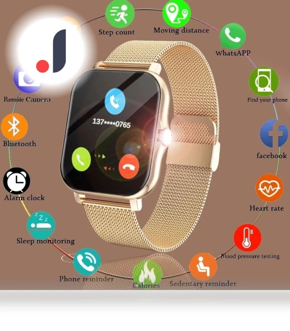 Smart Watch with Color Screen — Smartwatches, Zodvboz