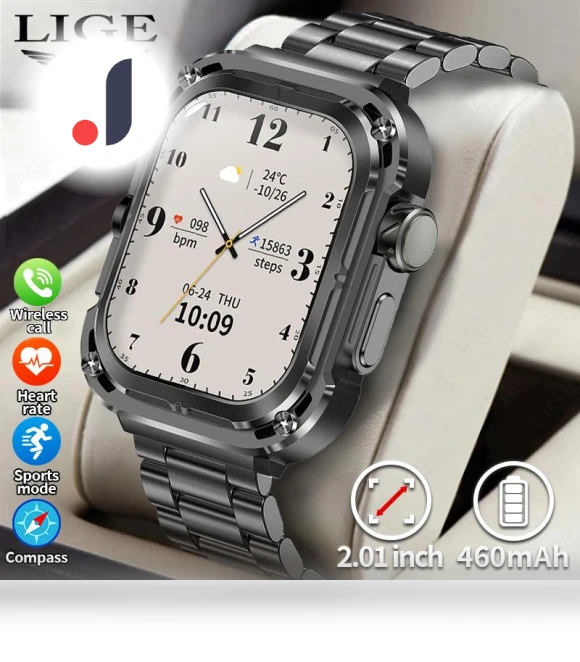 Smart Watch with GPS Tracker — Wearable Accessories, LIGE