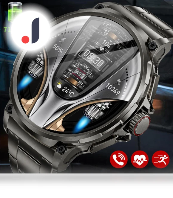 Smart Watch with Large Capacity Battery — Smartwatches, LIGE