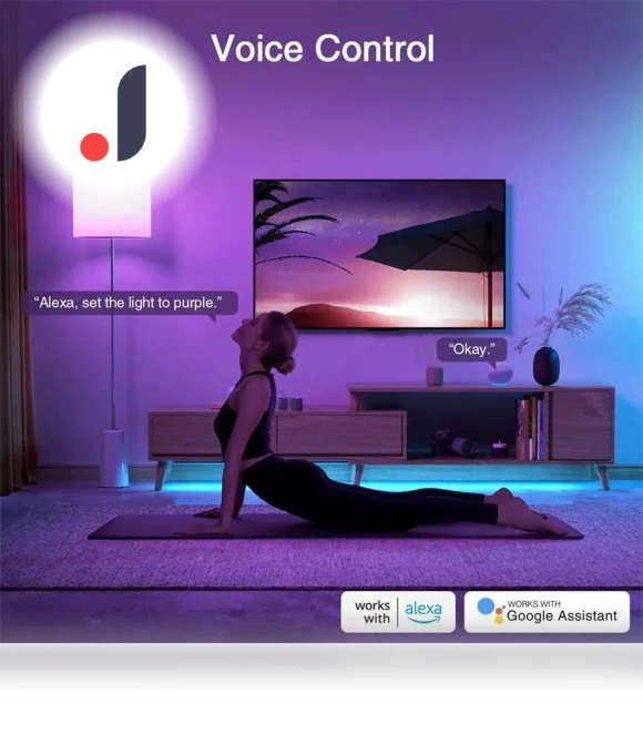 Smart WiFi/ZigBee RGB Lamp — LED, HIMO Group