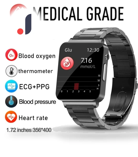 Smartwatch with Blood Monitoring — Smartwatches, Lucky Start