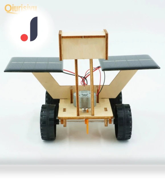 Solar-Powered DIY Robot Toy for Kids — Solar Power, Kwaii Princess