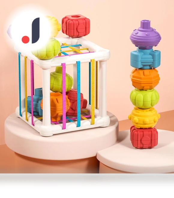 Touch Shape Sorter — Infant & Early Childhood Playthings, Happy Time For kids