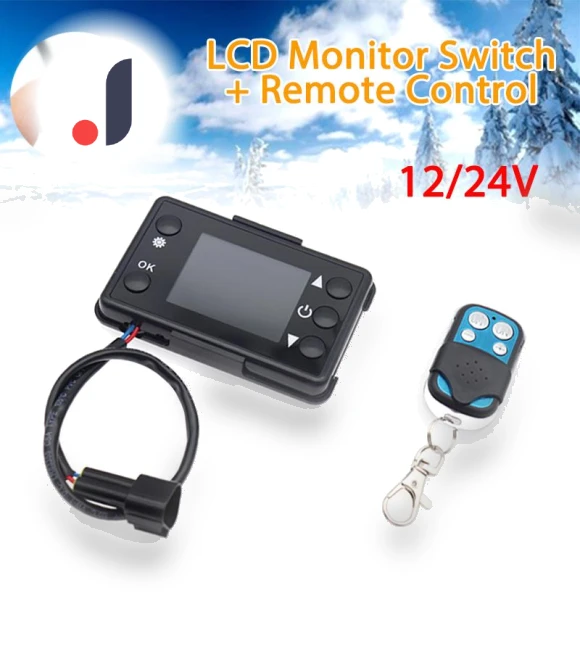 Universal LCD Monitor Switch + Remote Control Accessories — Remote Controls, World Auto Parts