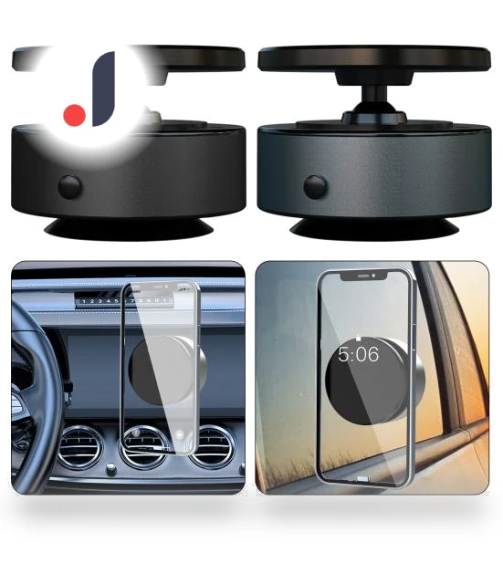 Vacuum Magnetic Car Phone Holder — Dashboard Installation Kits, electronic