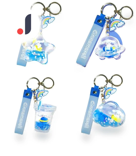 Waterball Cinnamoroll Keyring — Keyrings & Keychains, Board M Factory