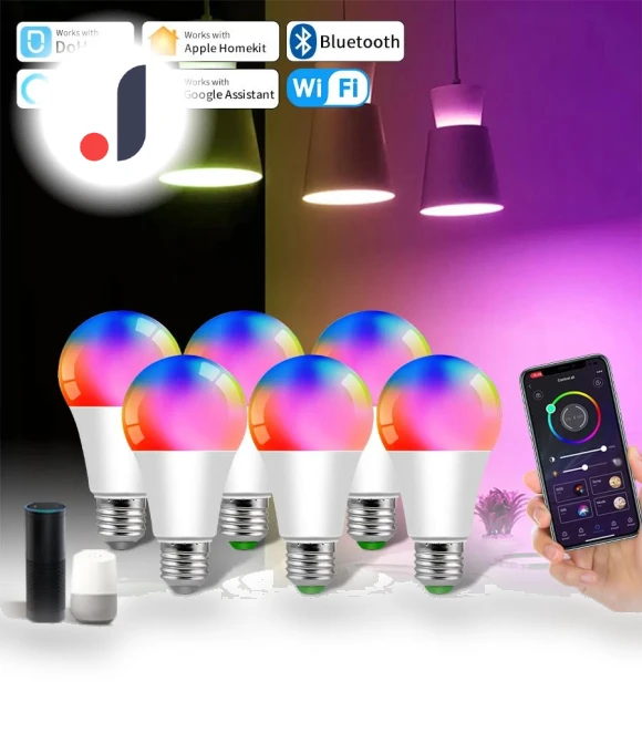 Wifi Bluetooth Smart Bulb — LED, BC Electrical Appliances