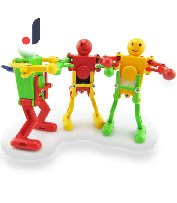 Wind-up Dancing Robot Toy — Construction Kits, Ice Beauty