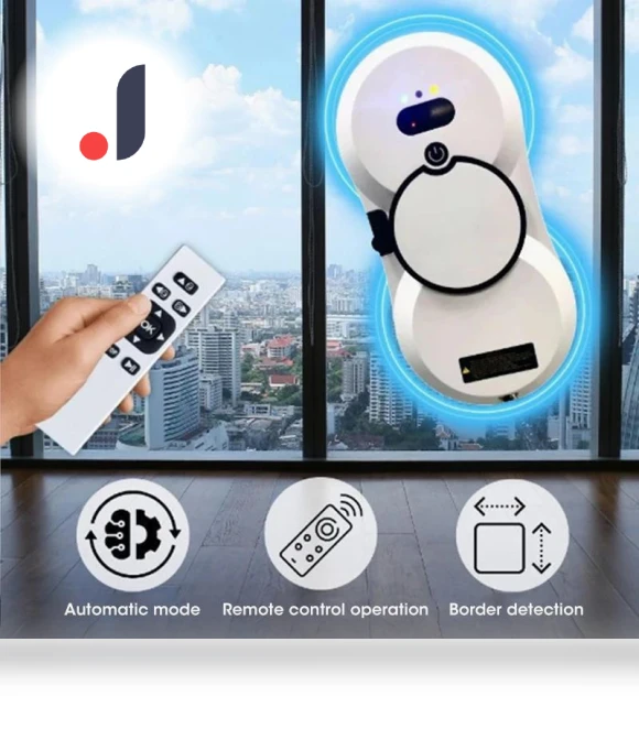 Window Cleaning Robot — Smart Cleaning Robots, Cozy Cottage-Relax