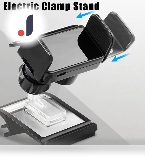 360 Degrees Rotating Solar Powered Car Phone Holder — Car Essentials, IKEA Supermarket