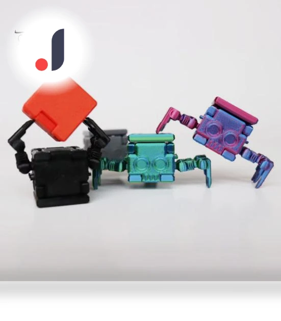3D Printed Spider Robot Figure — Interactive Figures & Robots, Play with You
