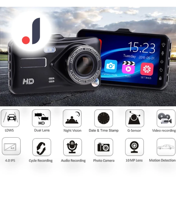 4-inch 1080P Car Dash Cam — Dashboard Cameras, Home Of Auto Parts