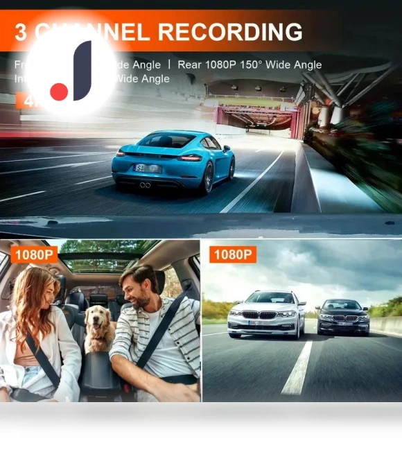 4K Dash Cam — Rearview Cameras for Cars, Home Of Auto Parts