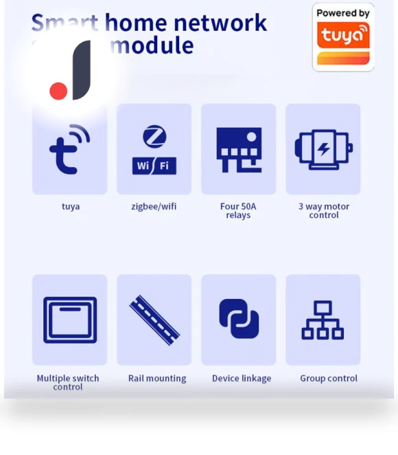 6 Channel Smart Relay Switch Module — Smart Home Hubs & Controllers, Tuya Smart