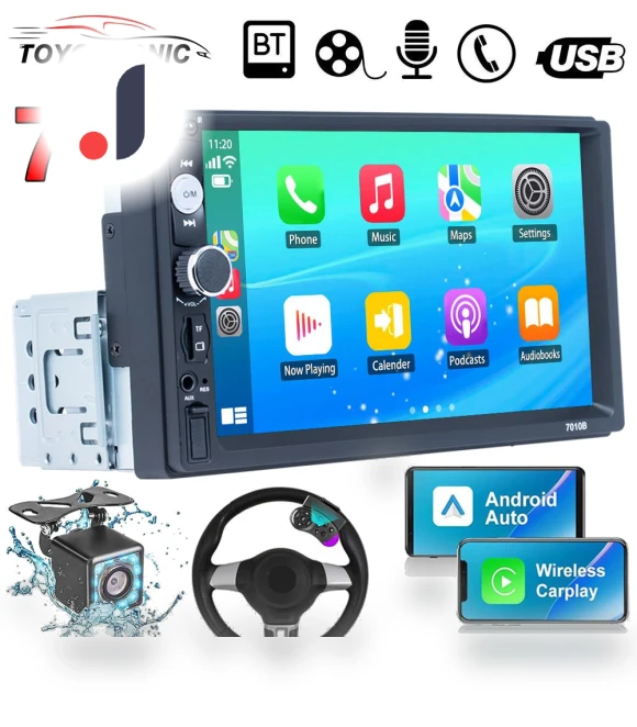 7-inch Touchscreen Car Stereo — Stereo Receivers, ToyousoniC
