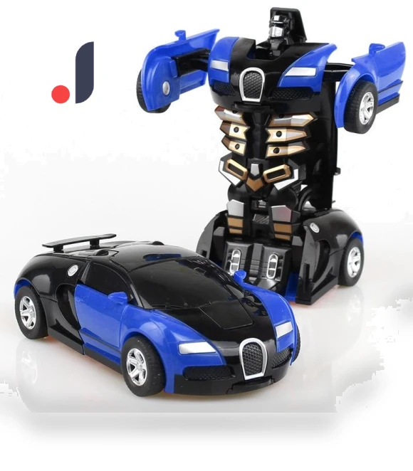 Automatic Deformation Robot Car Toy — Toy Vehicles, Home Furnishing Department Mall