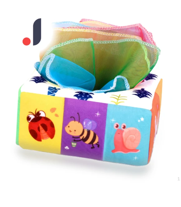 Baby Tissue Box Toy — Infant & Early Childhood Playthings, Topmartbuy