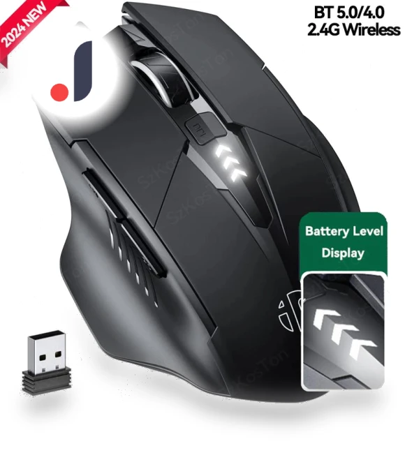Bluetooth-Compatible Rechargeable Mouse — Computer Mice, Inphic