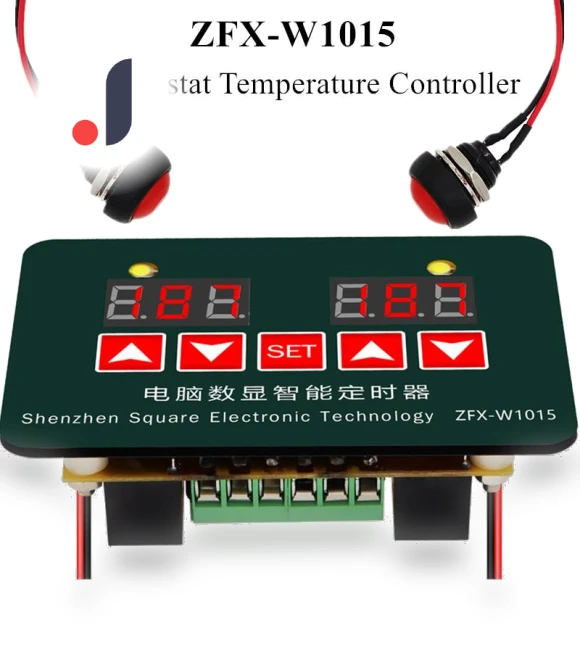 Digital Display Microcomputer Intelligent Timer — Home Climate Control, Vinde Home