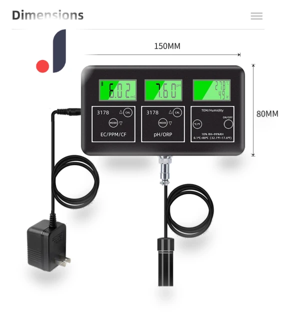 Digital Water Quality Analyzer — Multiparameter Measurement Devices, Home Of Auto Parts