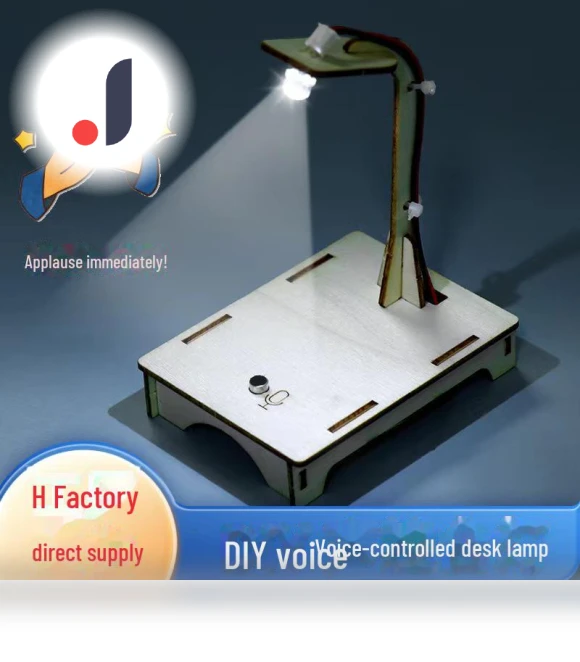 DIY Voice-Controlled Table and Street Lamp Model Kit — Smart Home Modules, AI Supermarket
