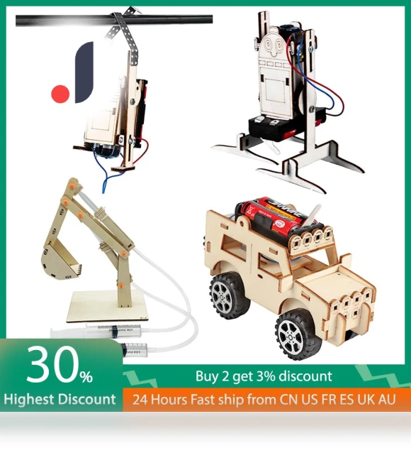 Electric Crawling Robot DIY Kit — Science Kits, 888 Auto Parts Town