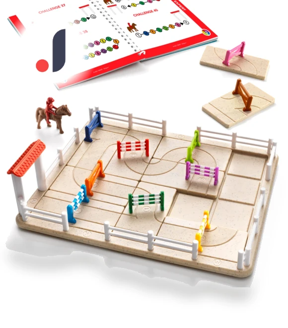Horse Academy Brain Training Puzzle — Puzzle Pieces, SmartGames