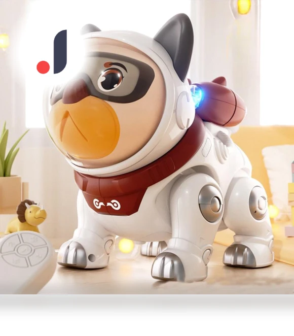 Intelligent Robotic Dog — Interactive Animal Companions, L.RIDING PULO