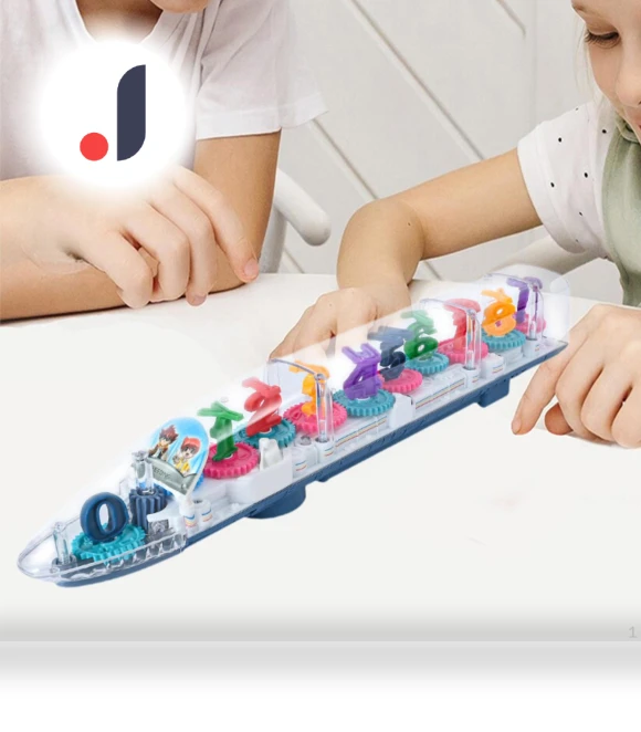 Interactive Electric Train Toy — Interactive Learning Devices, Topmartbuy