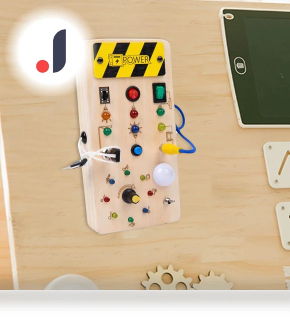 Interactive Light-Up Board for Fine Motor Skills Development — Educational, Handy Hobbies