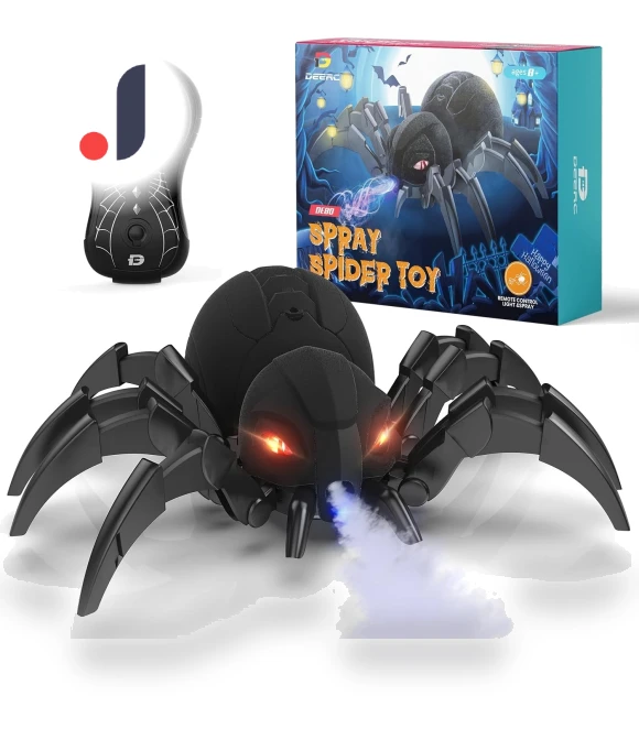 Interactive Remote-Controlled Spider Toy — Interactive Figures & Robots, TrendyFinds