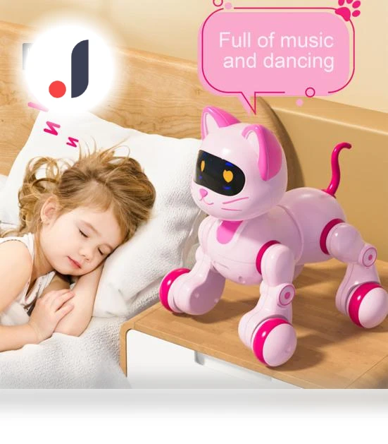 Interactive Smart Pet Toy Robot — Interactive Animal Companions, Play with You
