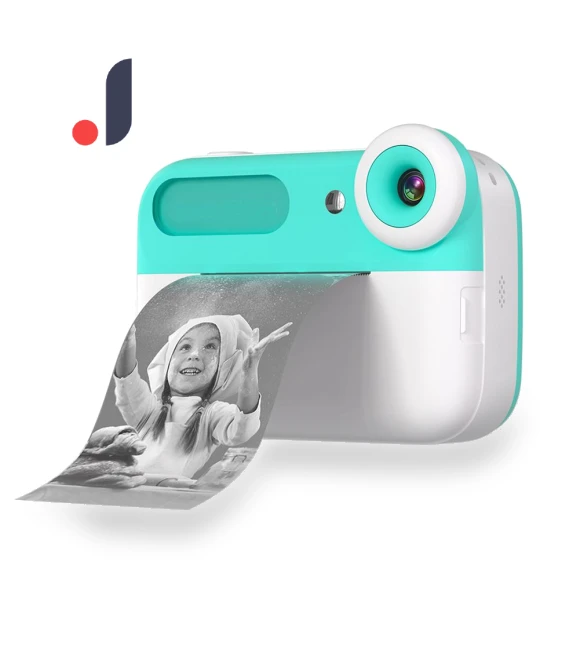 Kids Camera with Thermal Print — Plug & Play Games, Optimized General