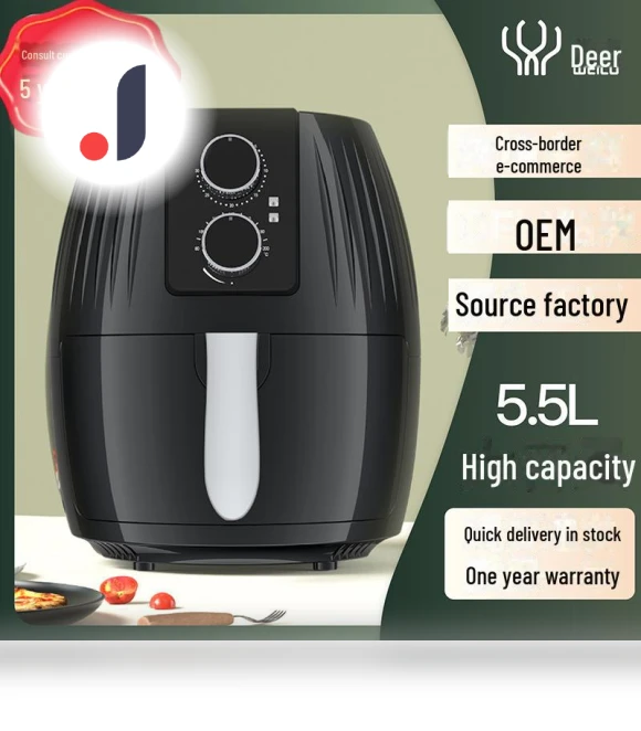 Large Capacity Smart Electric Fryer — Air Fryers, Small Appliances