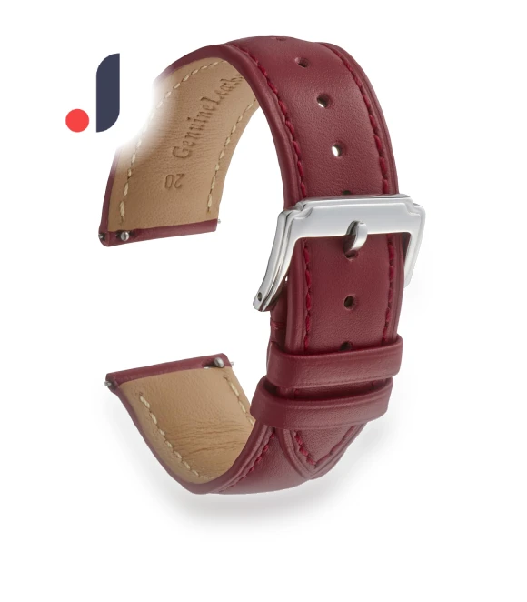 Leather Watch Strap with Quick Release — Bands, GOALMART
