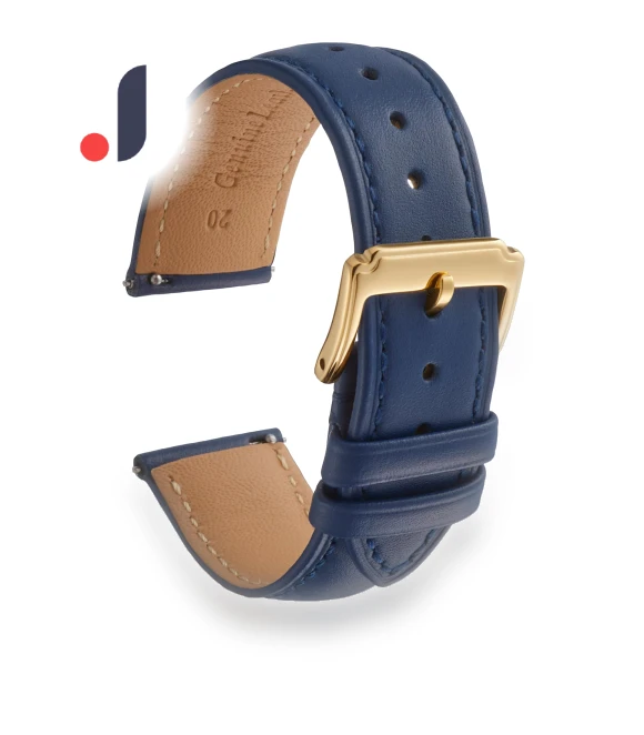 Leather Watch Strap with Quick Release — Bands, GOALMART