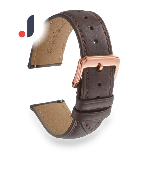 Leather Watch Strap — Bands, GOALMART