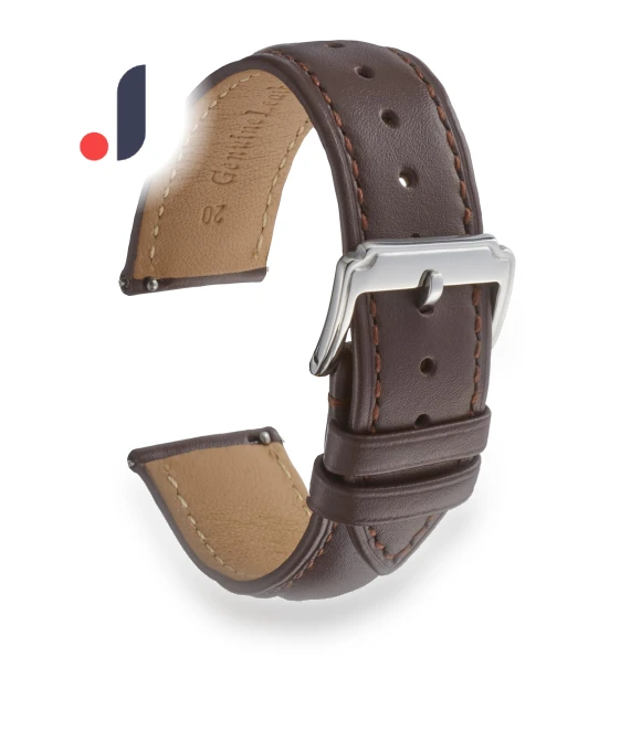 Leather Watch Strap — Bands, GOALMART