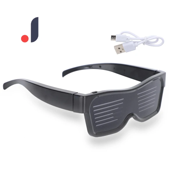 LED Glasses with App Control — Smart Glasses, TOMTOP JMS