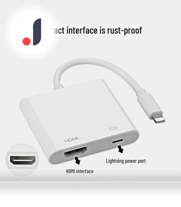 Lightning to HDMI Adapter — Connectors & Adapters, Home of smartphone & tablet accessories