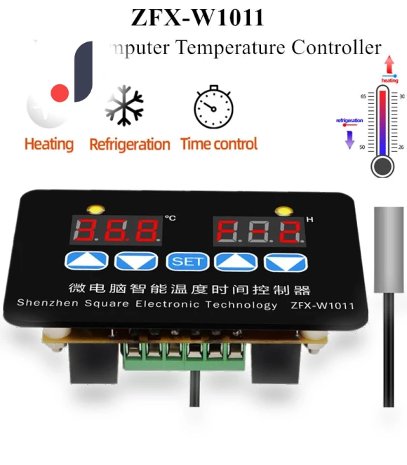 Microcomputer Temperature Regulator Thermostat — Climate Control Devices, Vinde Home